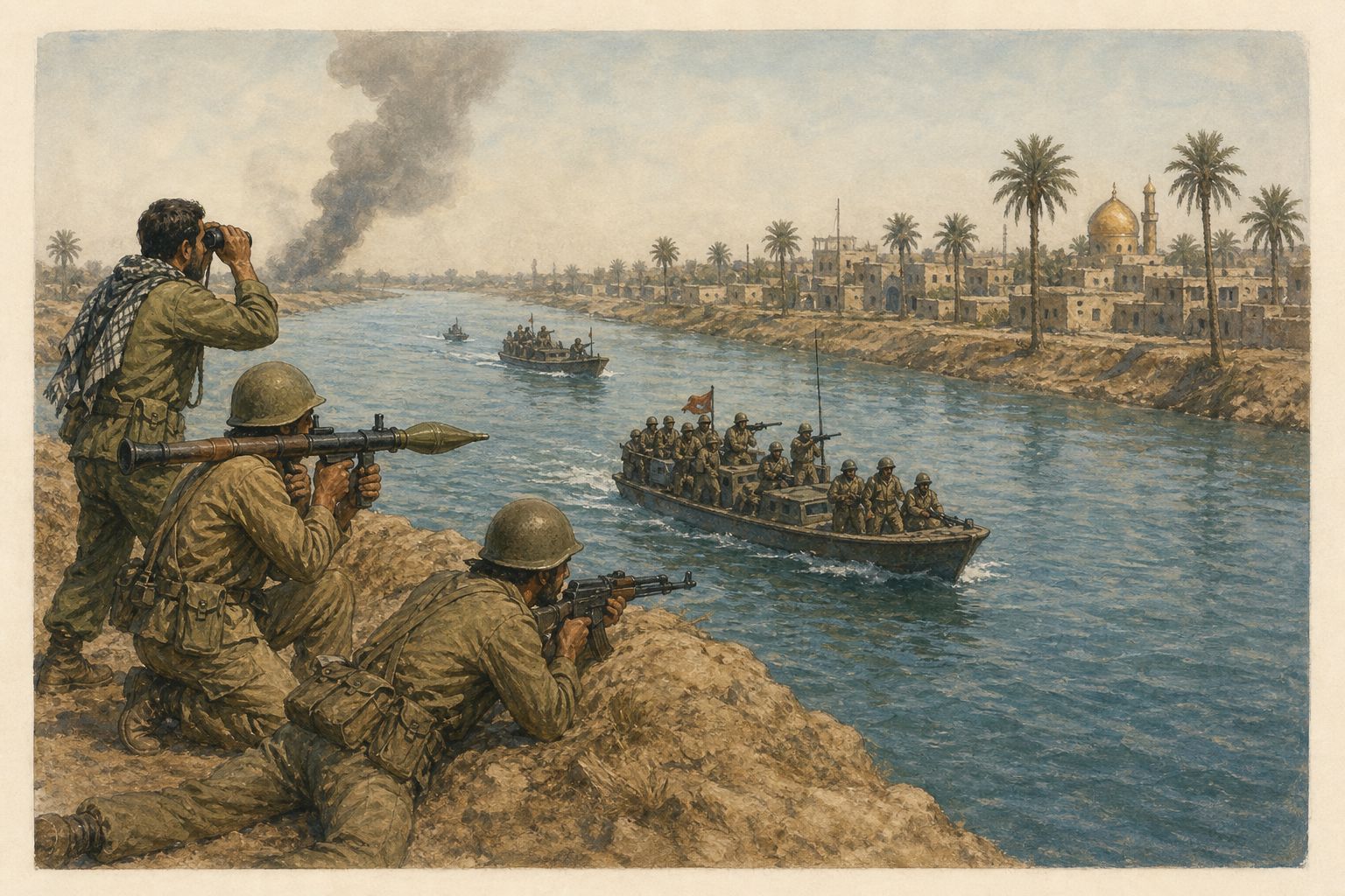 Historical reconstruction of the “Turning point” stage in Iran-Iraq War