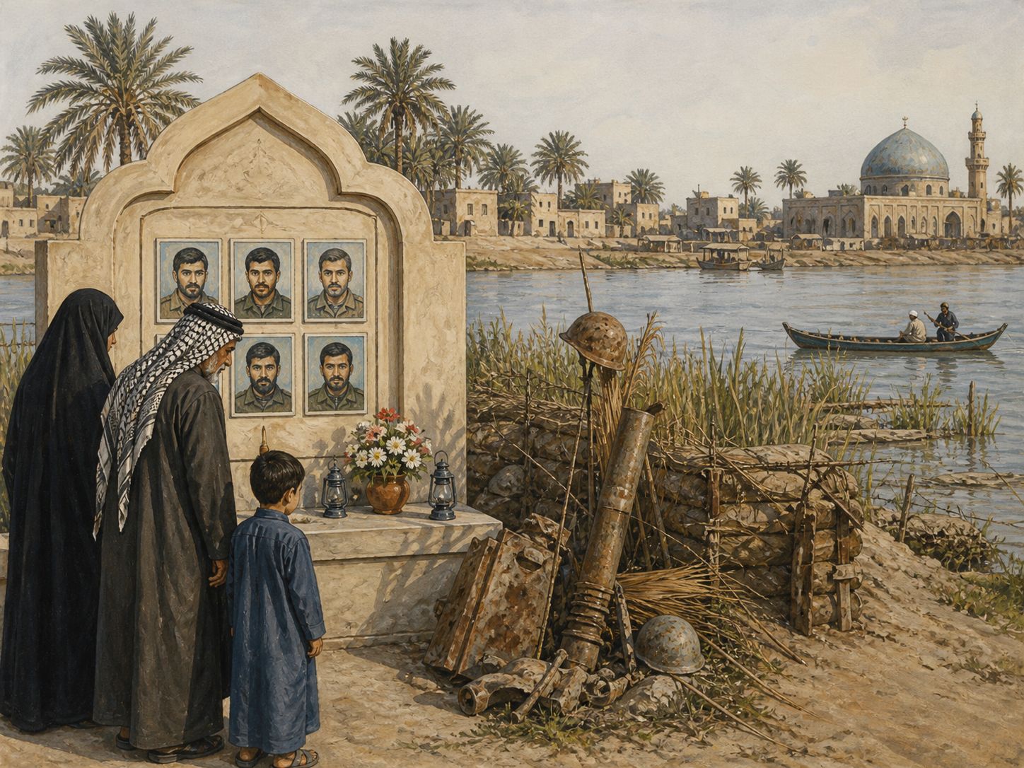 Historical reconstruction of Iran-Iraq War's long-term consequences: The war reflected a late Cold War Middle Eastern order shaped by revolutionary states, dictatorship, great-power support, and oil transport.