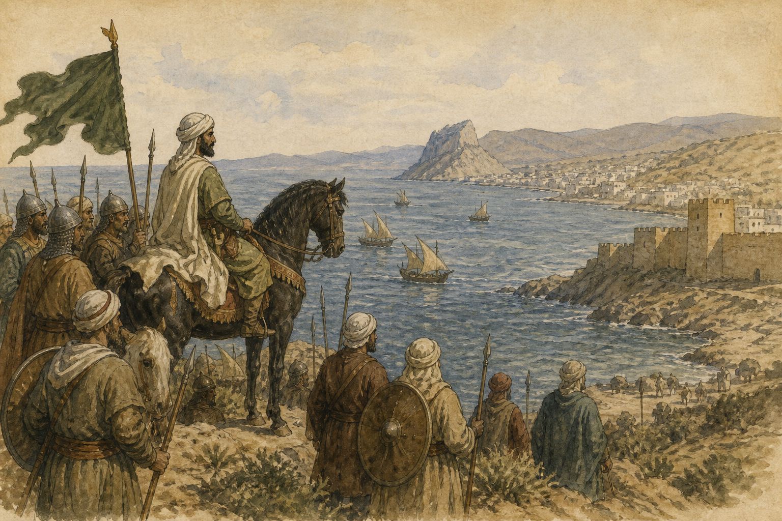 Historical reconstruction of the “Islamic Conquest of Iberia” stage in Islamic Conquest of Iberia