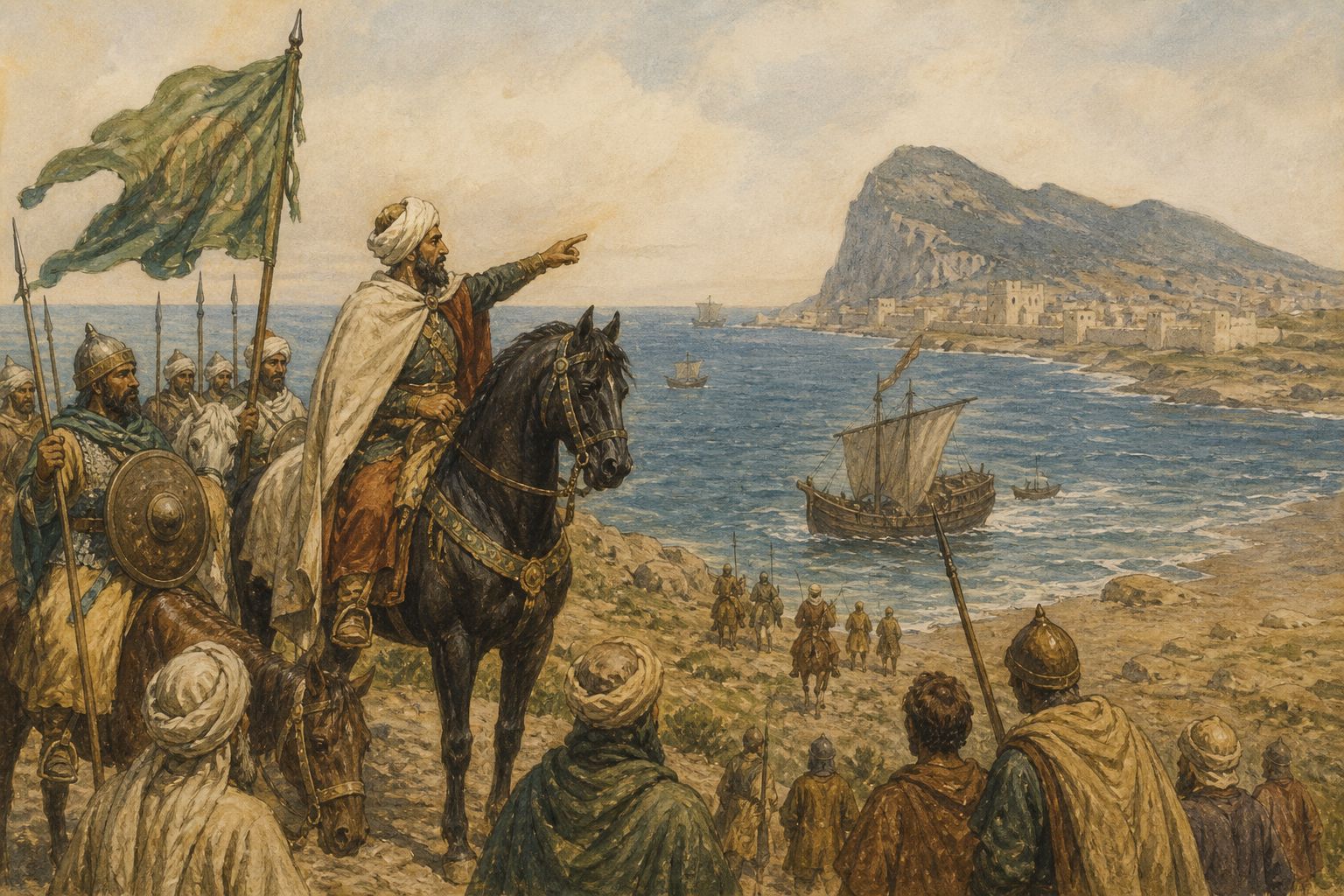 Historical reconstruction of the “Long-term significance” stage in Islamic Conquest of Iberia