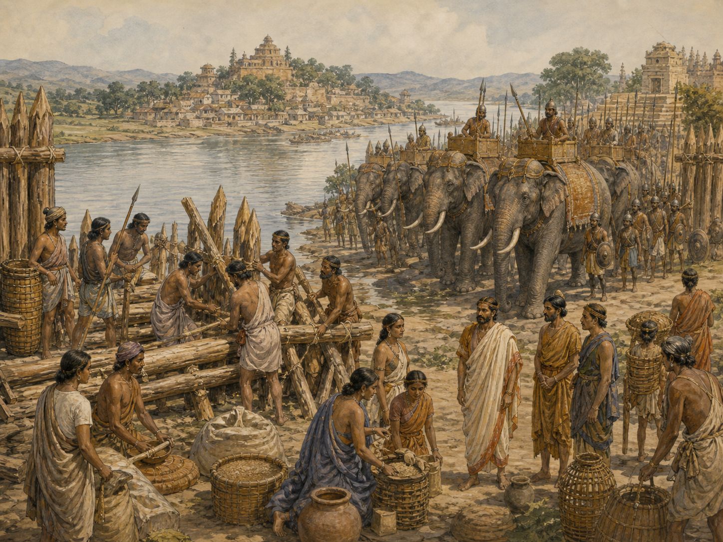 Historical reconstruction of Kalinga War's immediate aftermath: The war is a key source for understanding Ashoka’s change in political ideals and patronage of Buddhism.