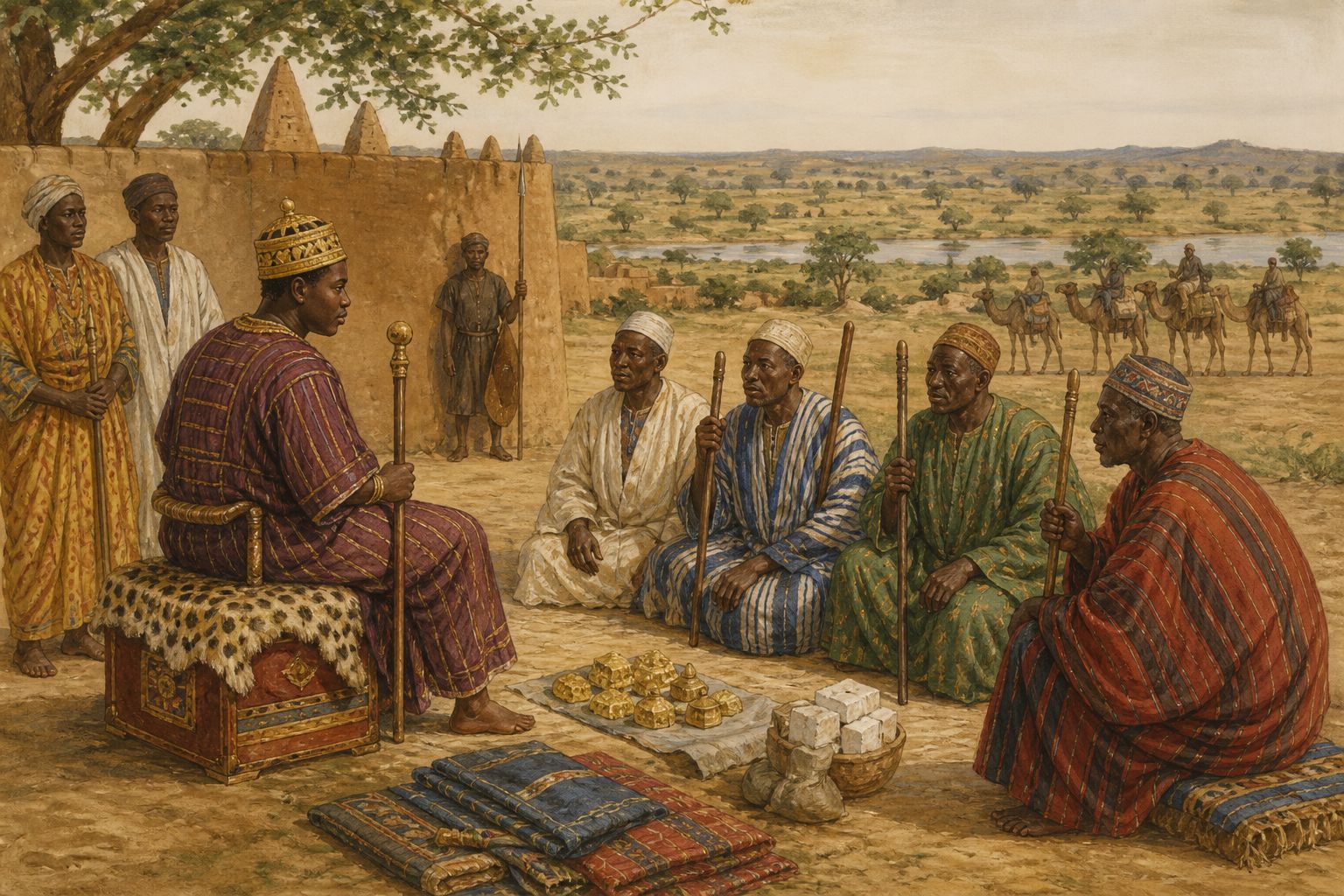 Sundiata rises: Sundiata became a central figure in uniting Manding powers through alliances and military victory.