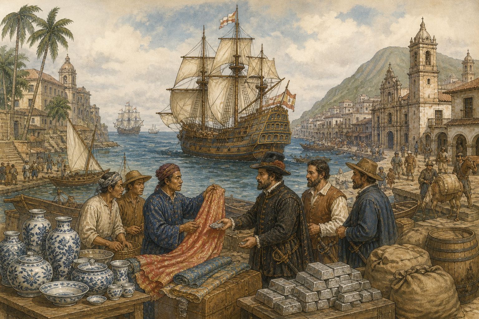 Historical reconstruction of the “Enduring consequences” stage in Manila Galleon Trade