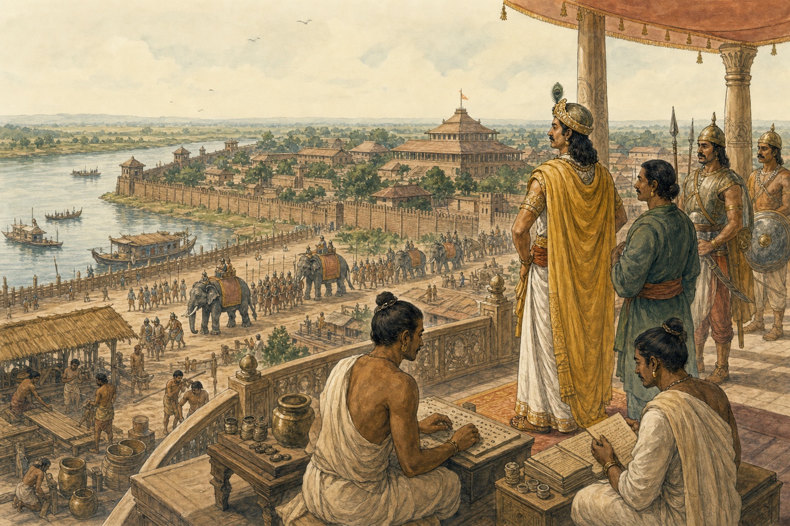 Foundation of the Maurya Empire: the immediate aftermath