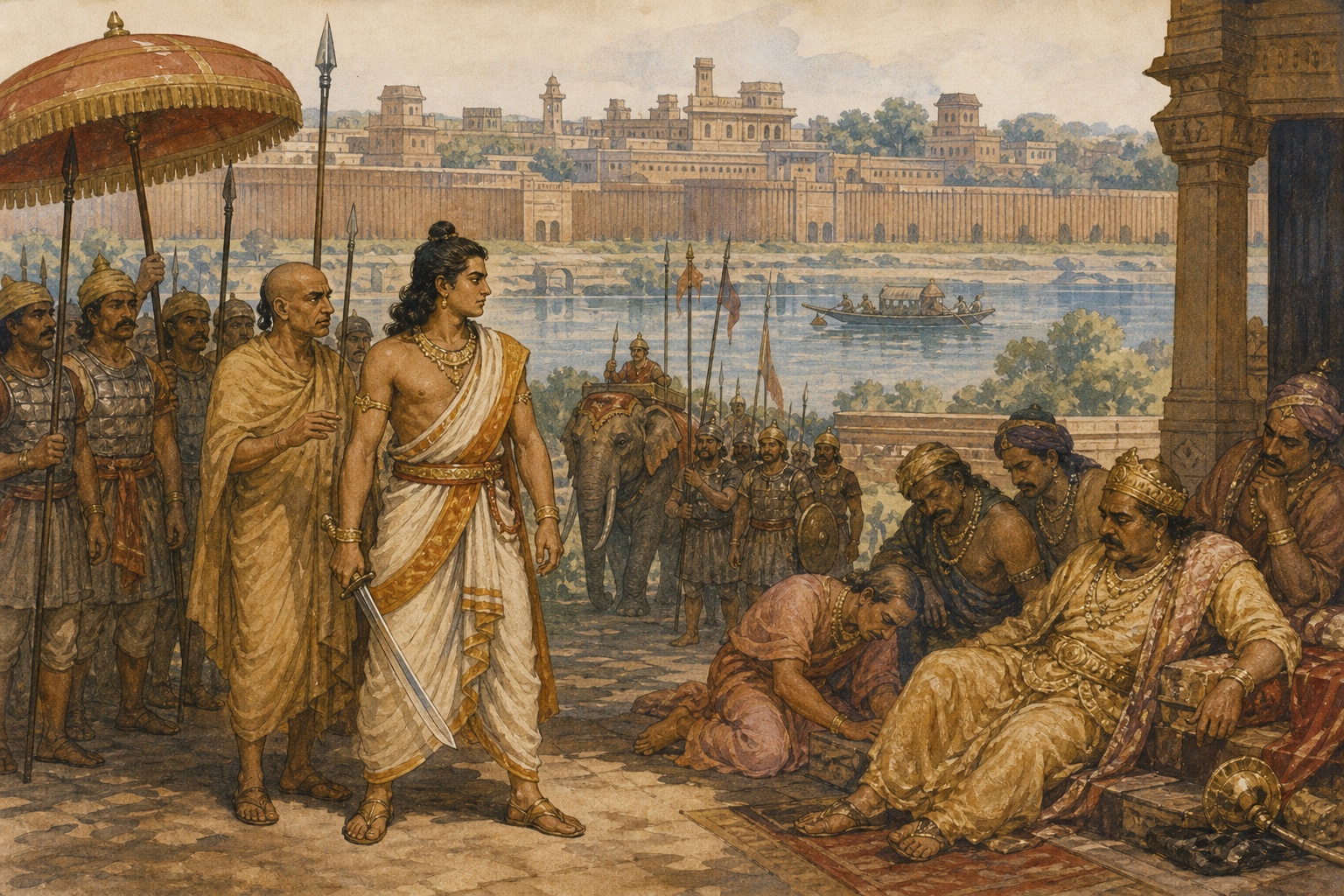 Foundation of the Maurya Empire: the central event