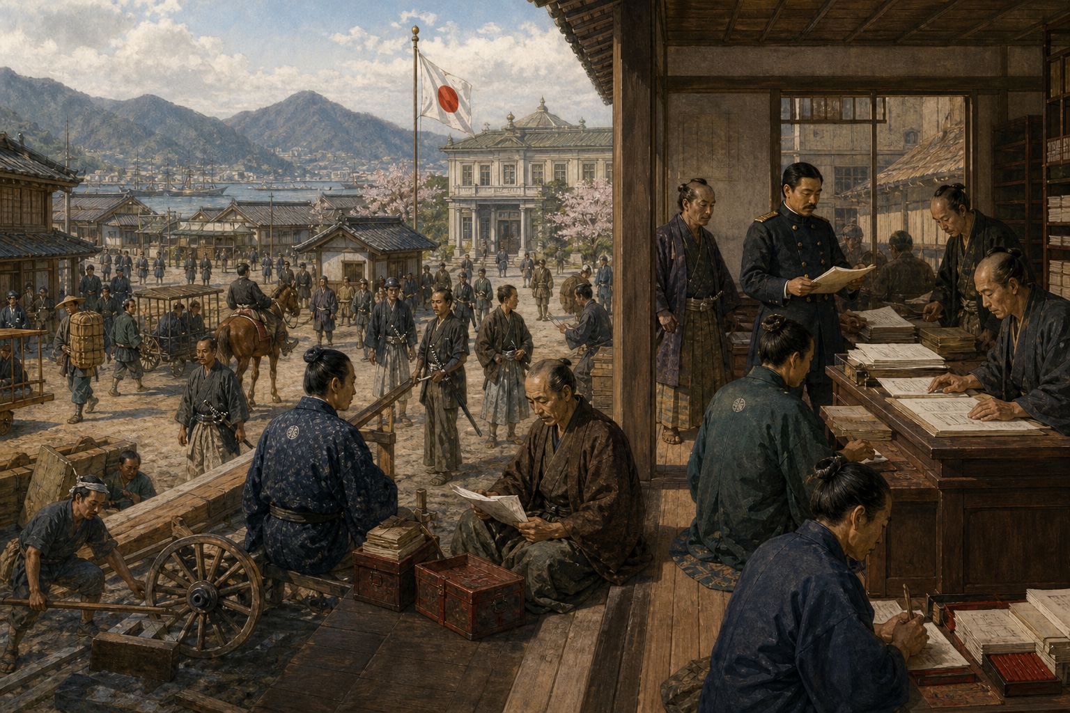 Meiji Restoration: the immediate aftermath