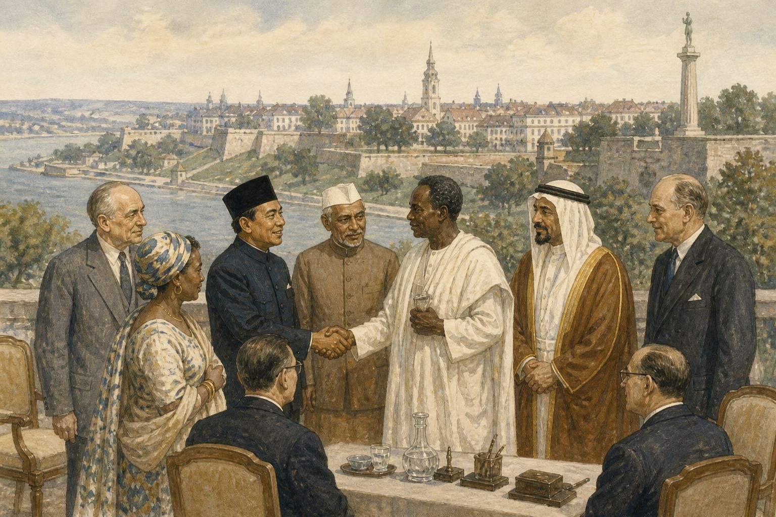 Historical reconstruction of the “Long-term significance” stage in Founding of the Non-Aligned Movement