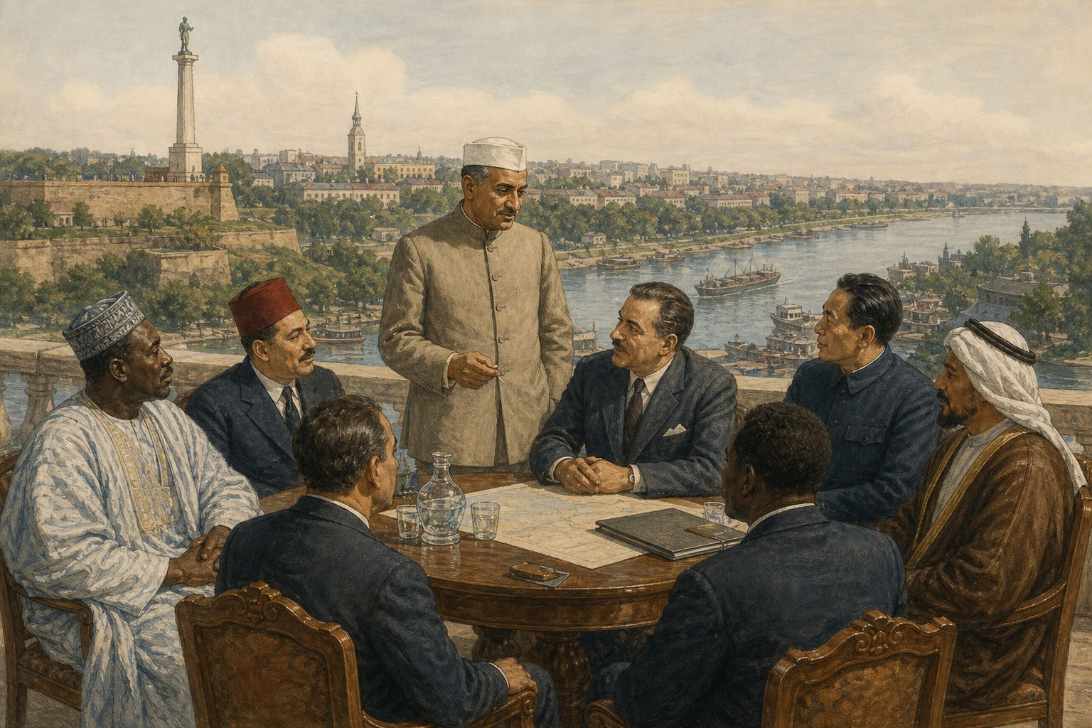 Historical reconstruction of the “Prelude” stage in Founding of the Non-Aligned Movement