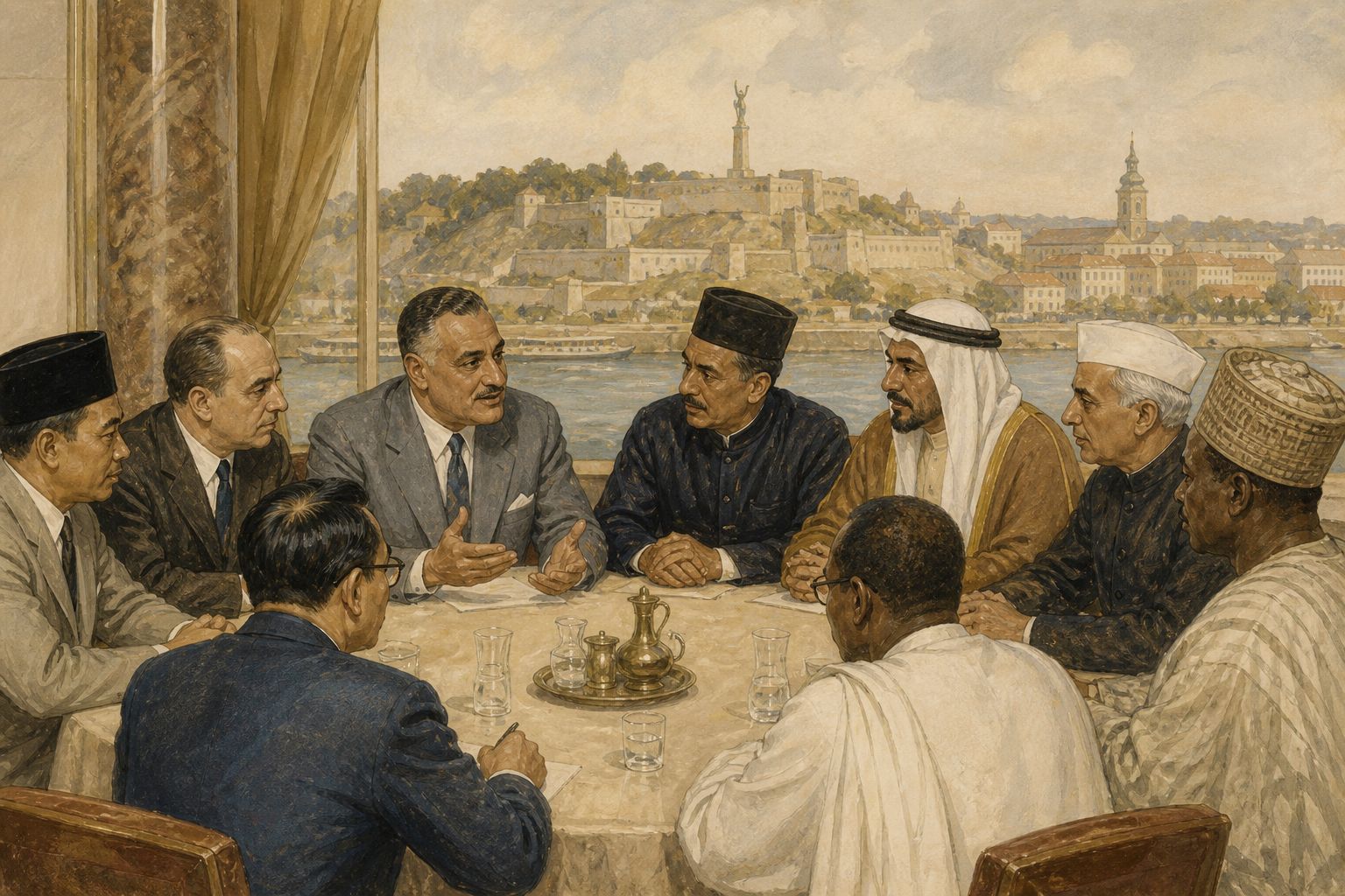 Historical reconstruction of the “Turning point” stage in Founding of the Non-Aligned Movement