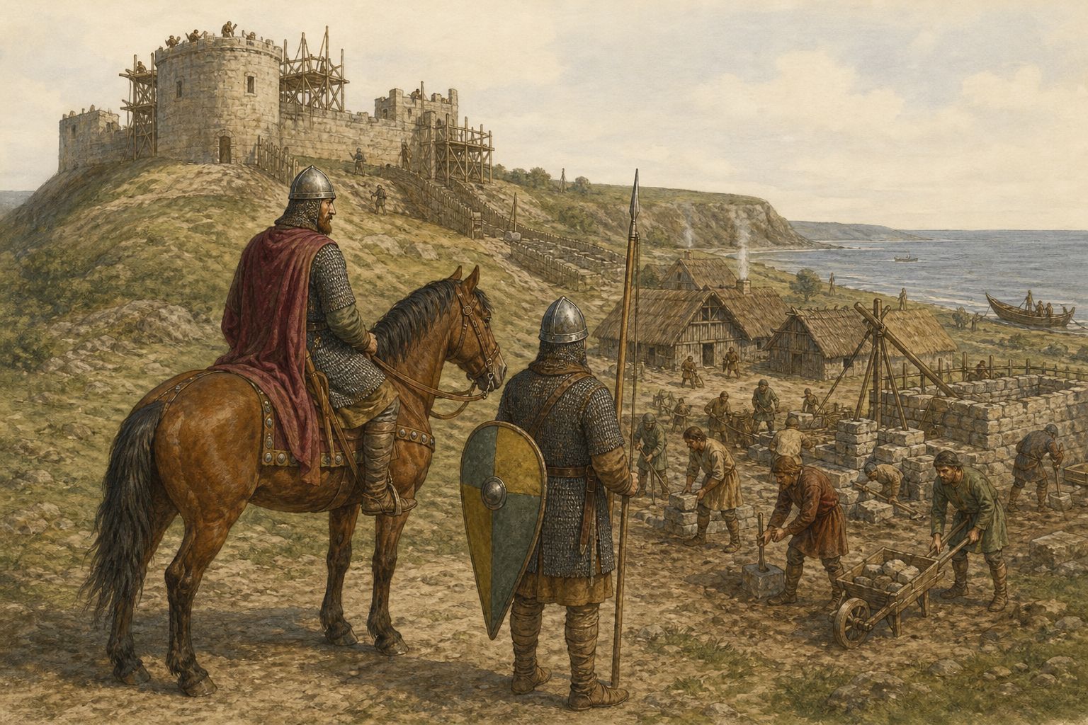 Historical reconstruction of the “Long-term significance” stage in Norman Conquest of England