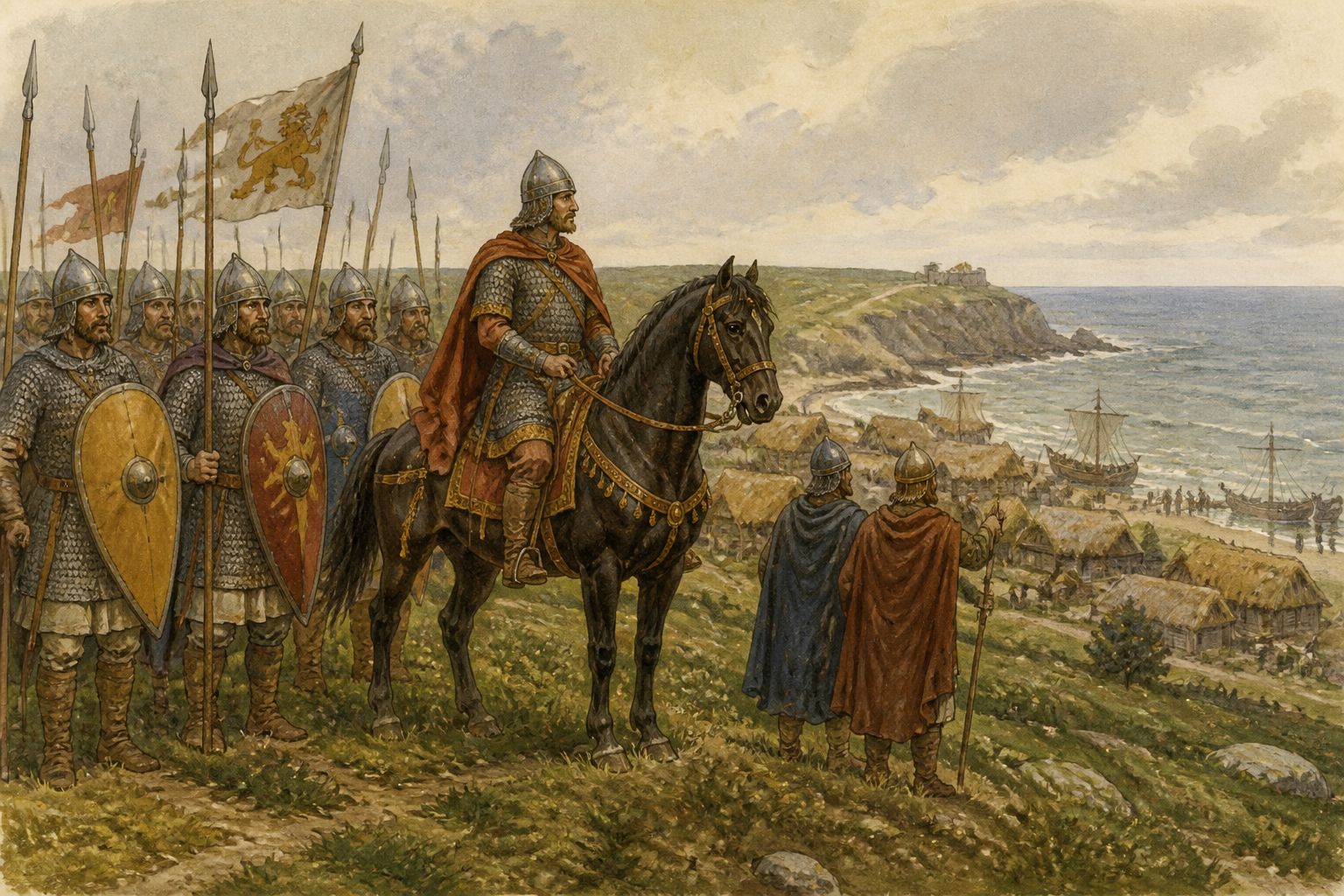 Historical reconstruction of the “Prelude” stage in Norman Conquest of England