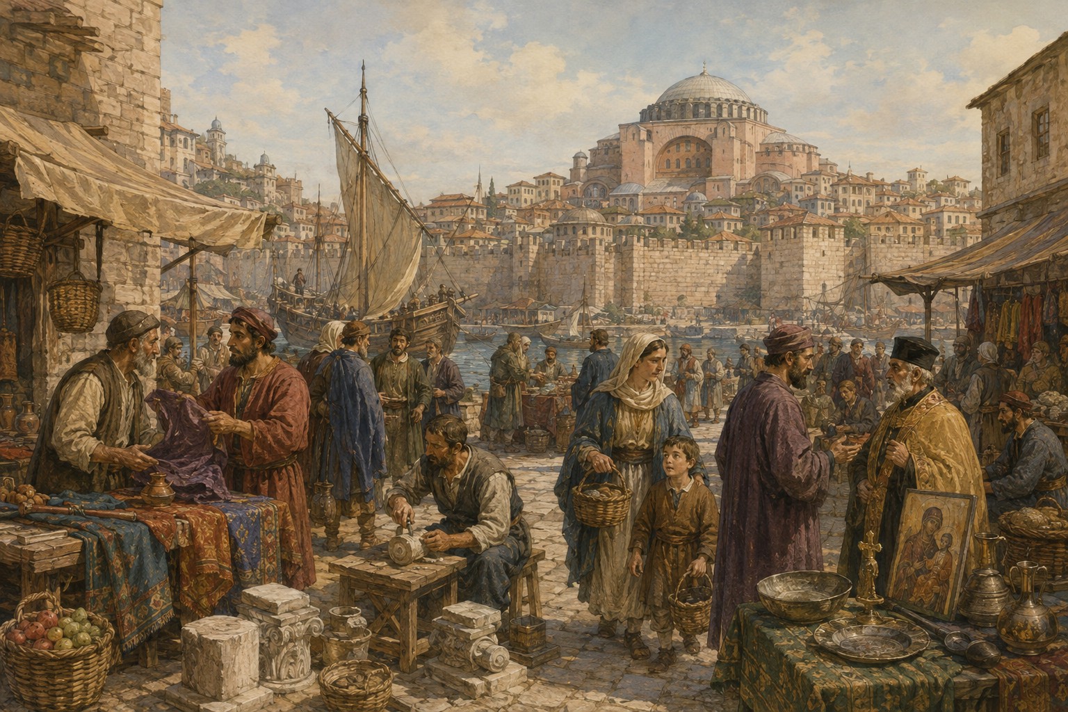 Historical reconstruction of “Earlier Ottoman siege fails” in Ottoman Conquest of Constantinople