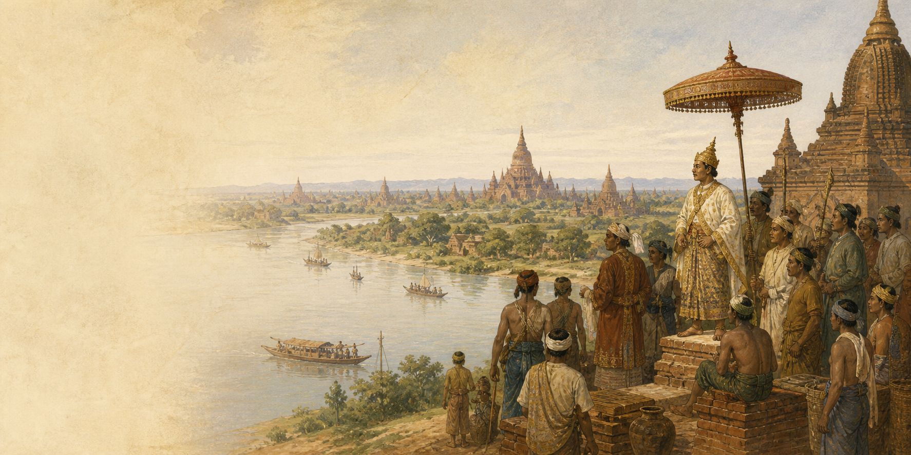 A historical reconstruction of rulers, administration, and society at Pagan (present-day Myanmar), showing the setting of Consolidation of the Pagan Kingdom