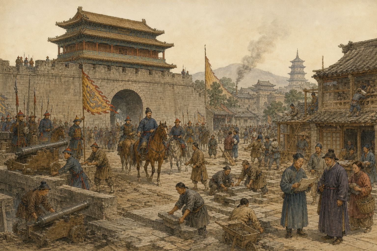 Historical reconstruction of the “Immediate aftermath” stage in Qing Conquest of the Ming Realm