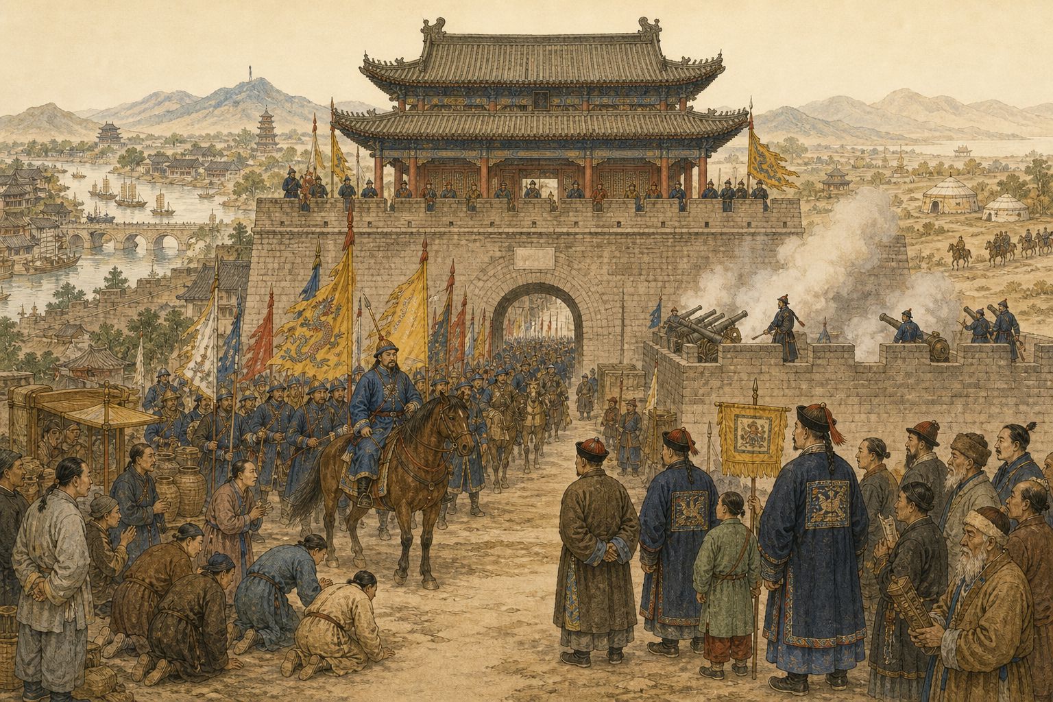 Historical reconstruction of the “Enduring consequences” stage in Qing Conquest of the Ming Realm