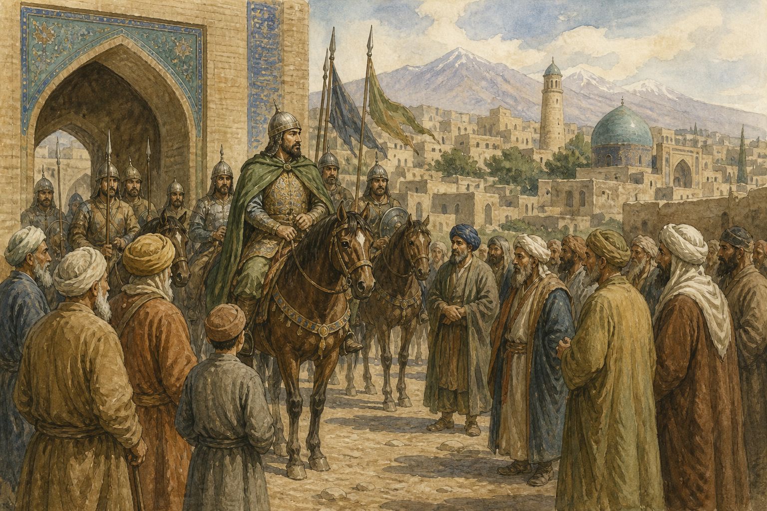Historical reconstruction of the “Immediate aftermath” stage in Rise and Consolidation of the Great Seljuk Empire