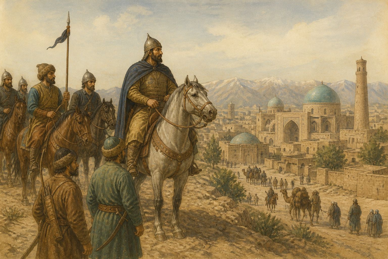 Historical reconstruction of the “Prelude” stage in Rise and Consolidation of the Great Seljuk Empire