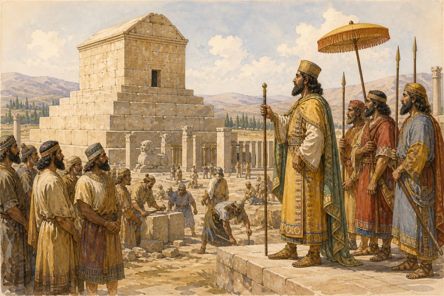 Historical reconstruction of the “Long-term significance” stage in Rise of the Achaemenid Empire