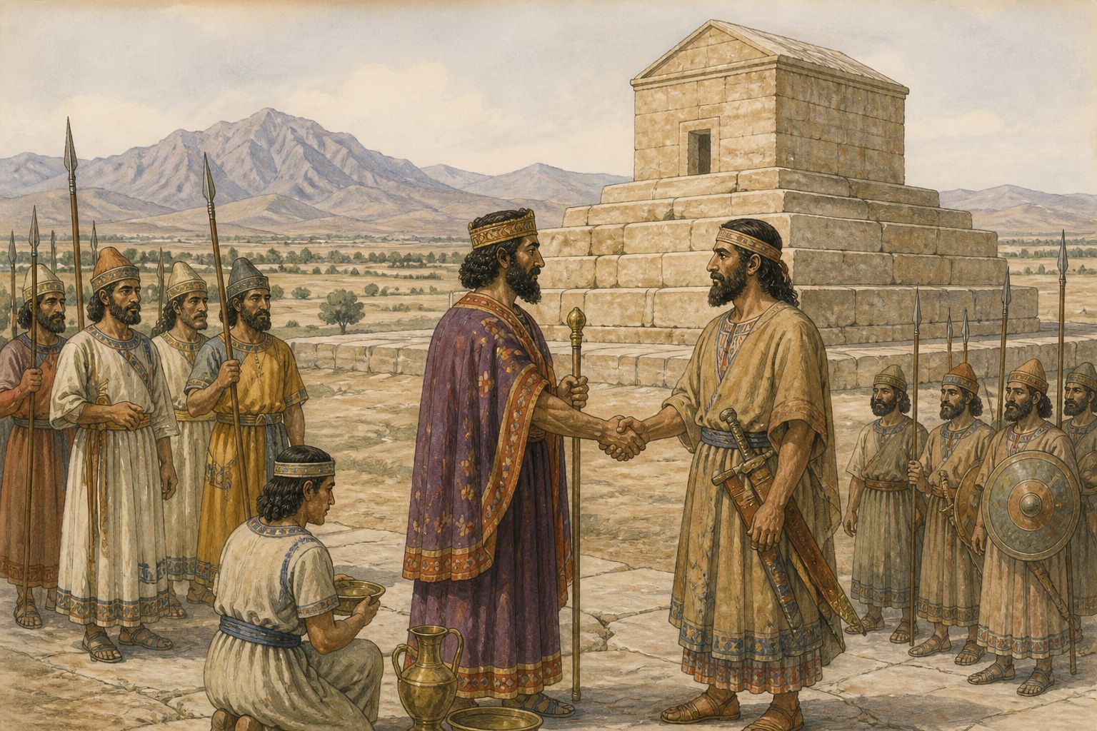 Historical reconstruction of the “Turning point” stage in Rise of the Achaemenid Empire