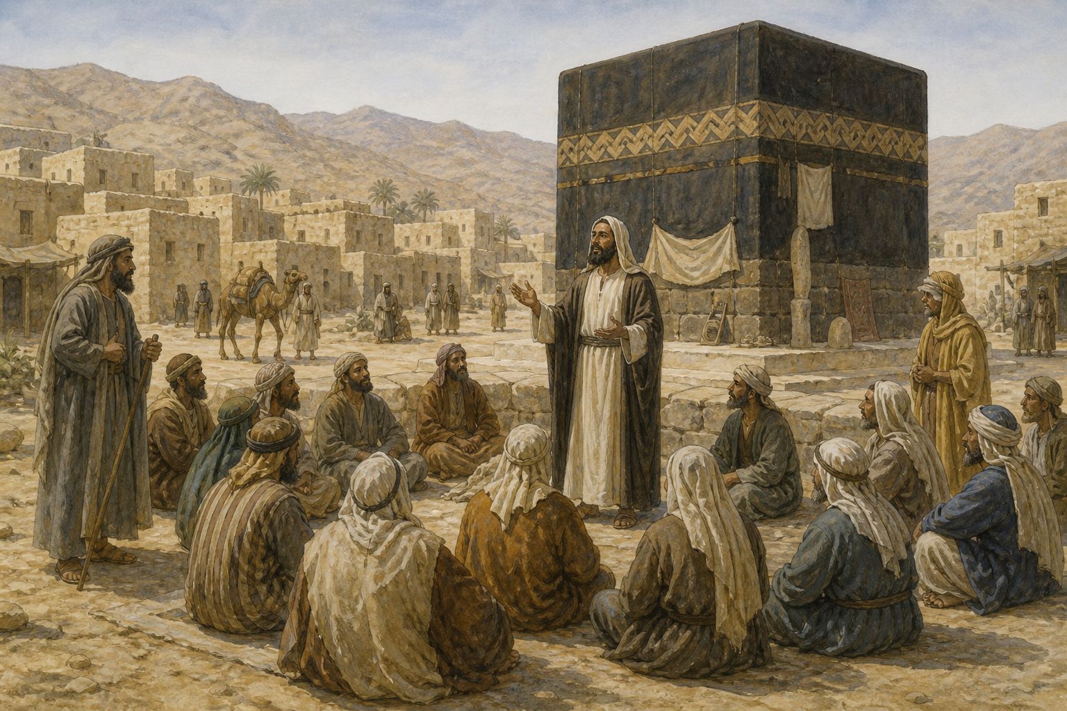 Historical reconstruction of the “Long-term significance” stage in Rise of Islam