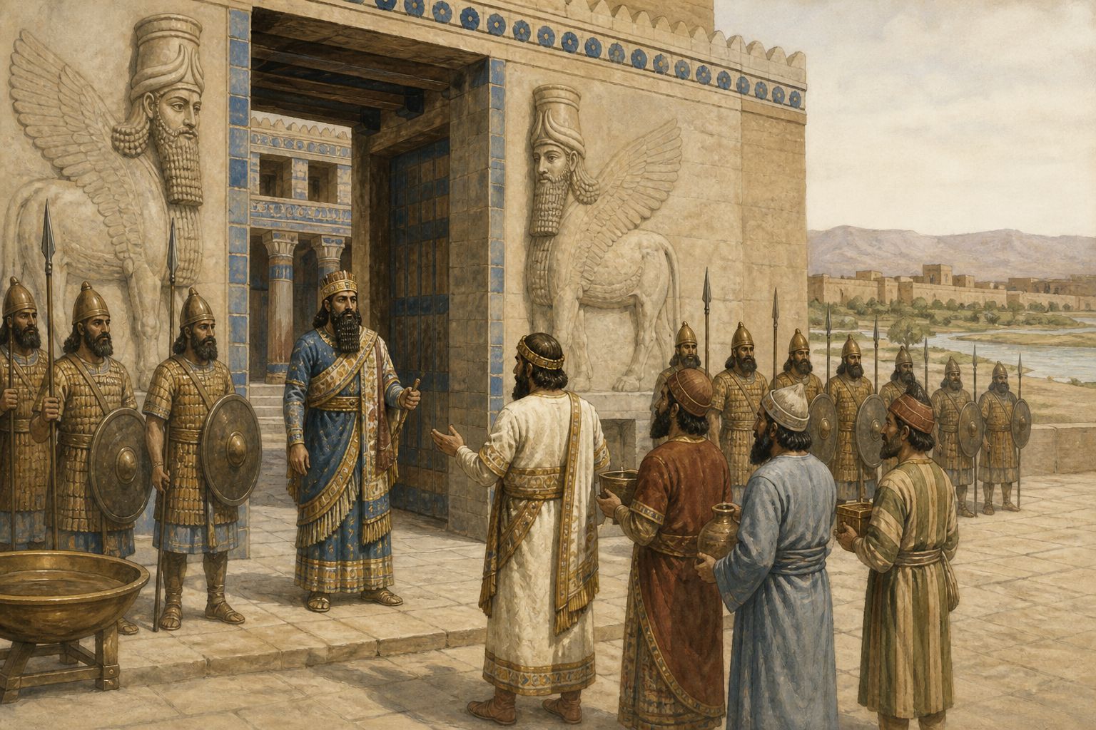 The Neo-Assyrian imperial expansion: Military power, provincial administration, and roads combined to expand an empire from northern Mesopotamia.