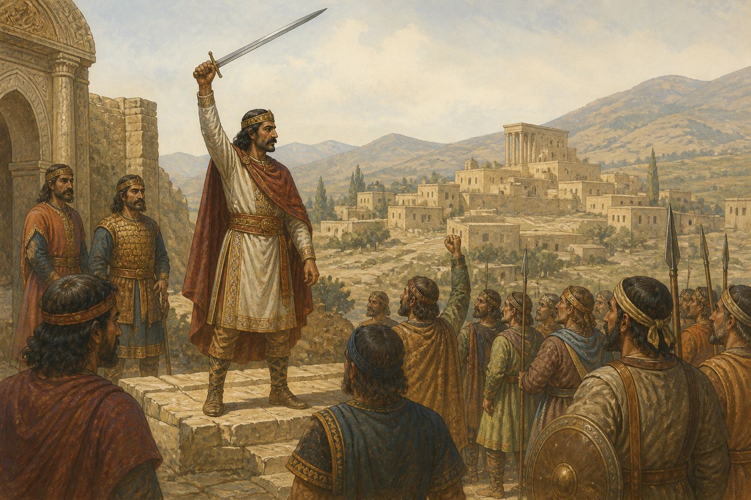 Historical reconstruction of the “Turning point” stage in Rise of the Sasanian Empire