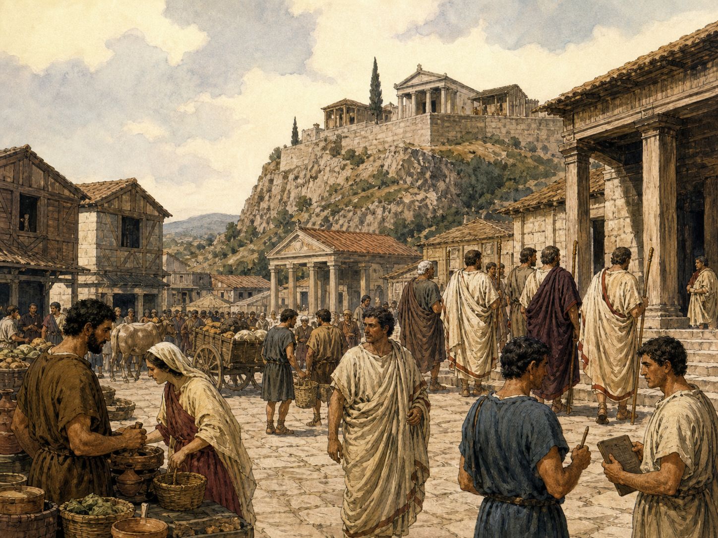 Historical reconstruction of Foundation of the Roman Republic's background: Tensions over royal rule and aristocratic power, together with the memory of the monarchy’s overthrow, demanded a new political arrangement.