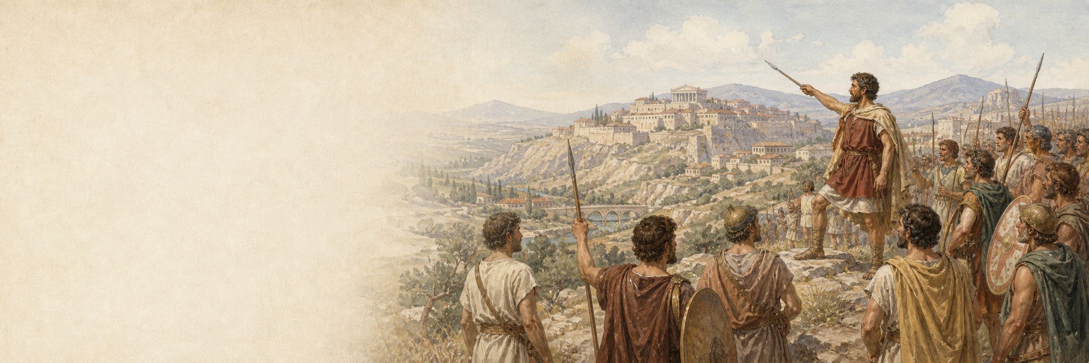 Historical reconstruction illustration of roman social war