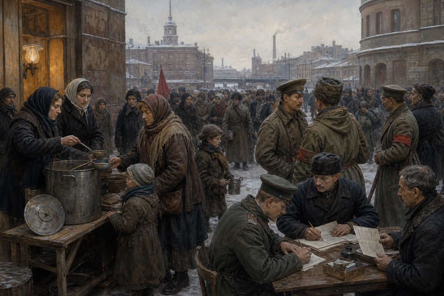 Russian Revolution of 1917: the immediate aftermath