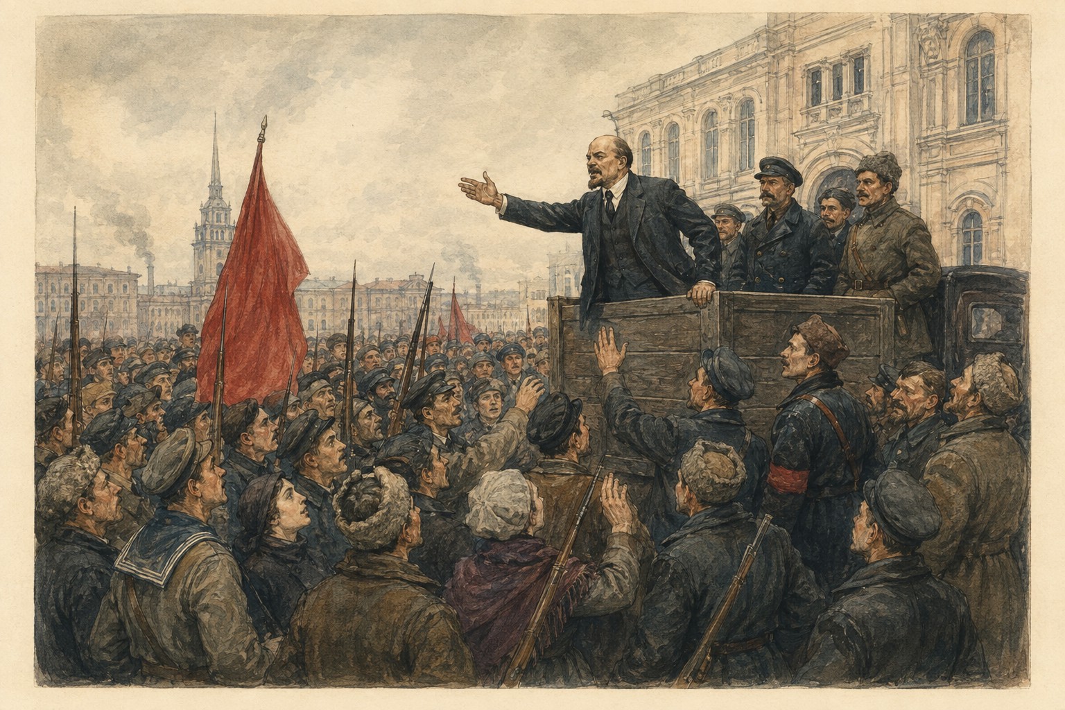 Russian Revolution of 1917: the central event