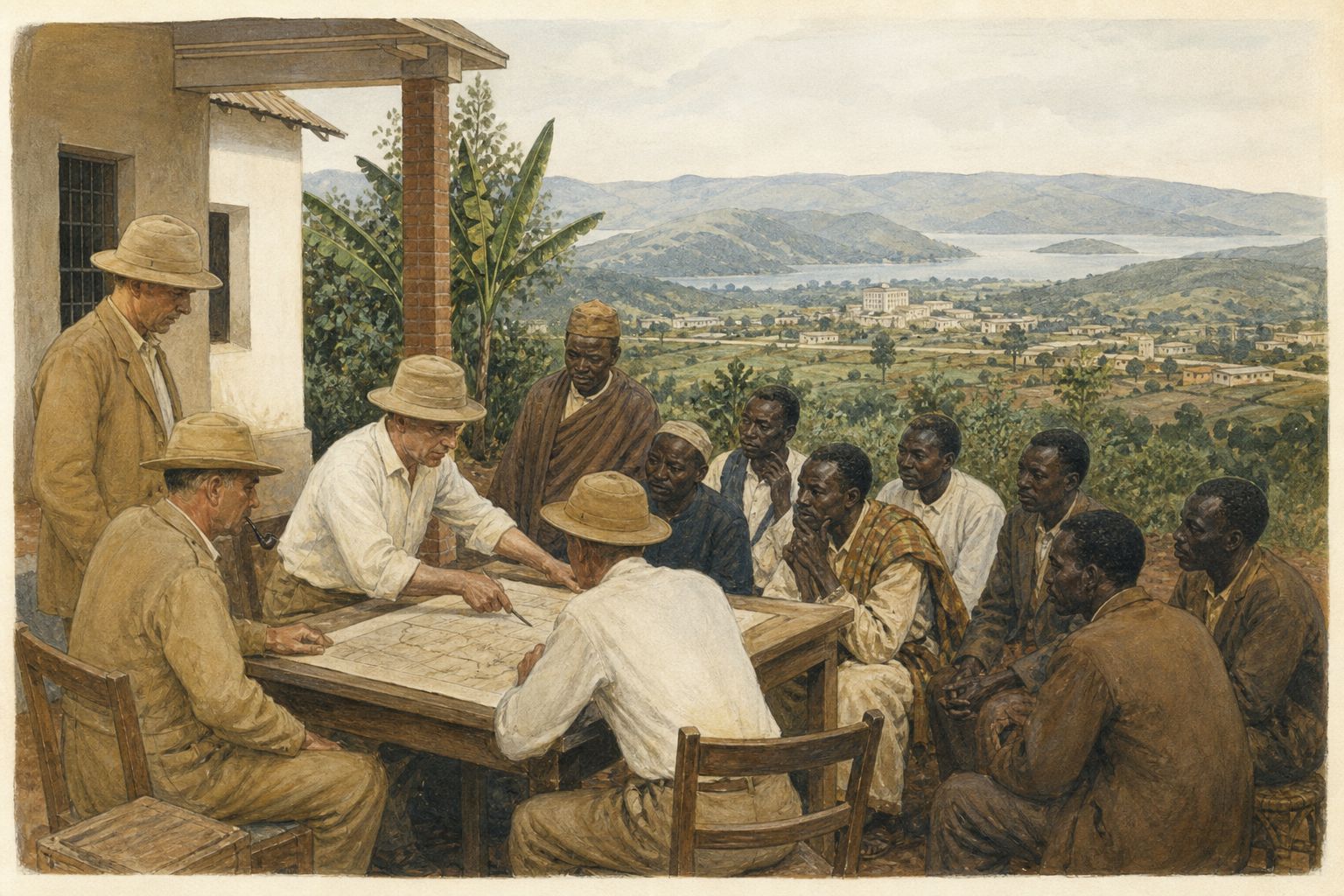 Historical reconstruction of the “Colonial ethnic classification” stage in Rwandan Genocide