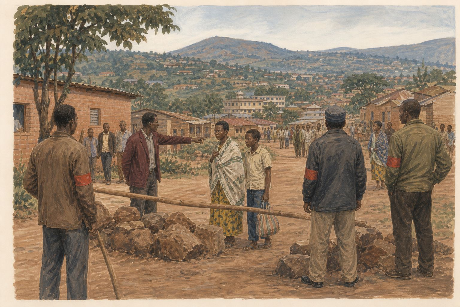 Historical reconstruction of the “Organized mass killing” stage in Rwandan Genocide
