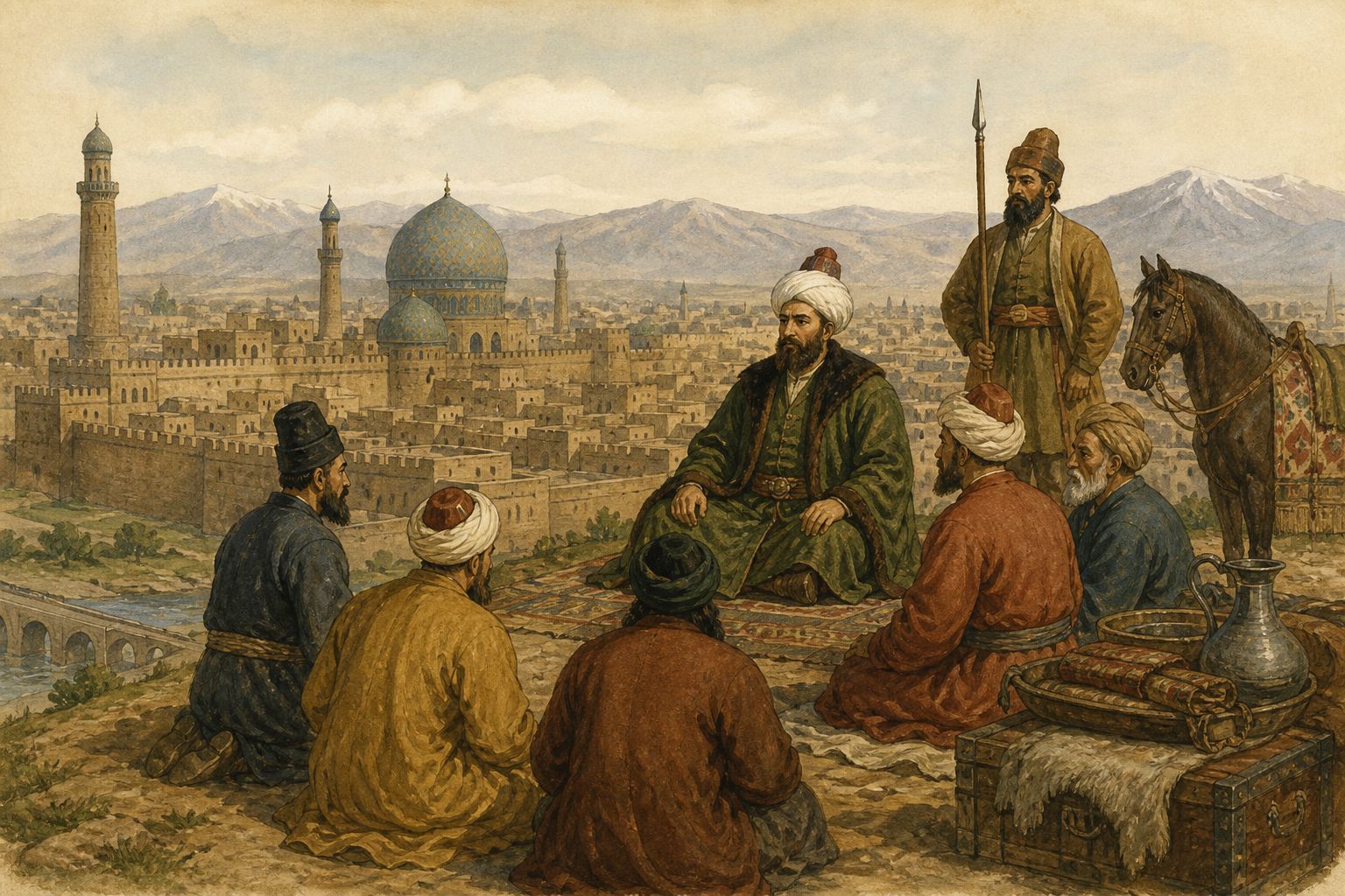 Historical reconstruction of the “Prelude” stage in Foundation of the Safavid Empire