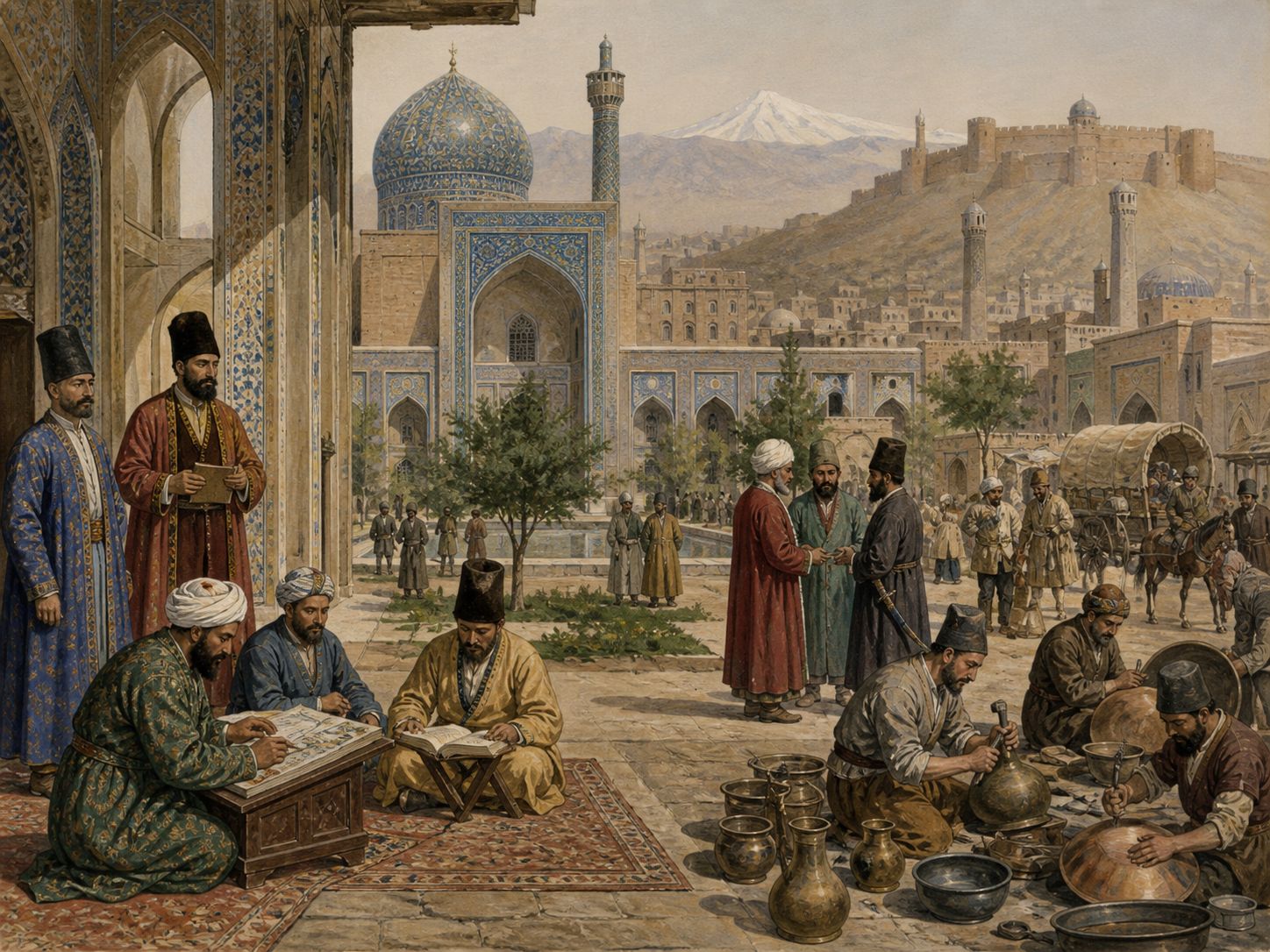 Historical reconstruction of Foundation of the Safavid Empire's long-term consequences: The Safavid foundation was a major turning point in the sectarian and territorial formation of early modern Iran.