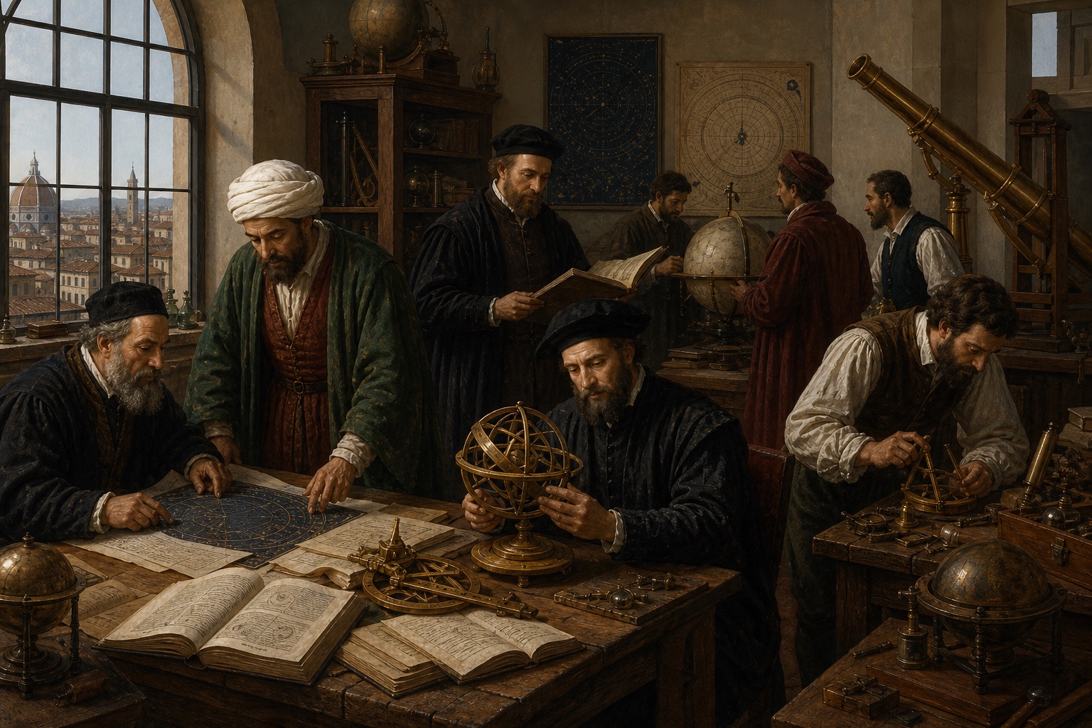 Scientific Revolution: a scene of the prelude