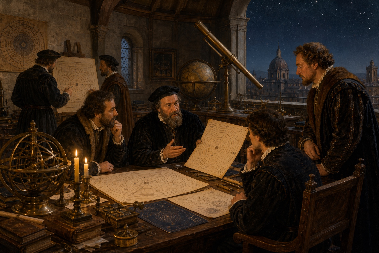 Scientific Revolution: a scene of rising tension