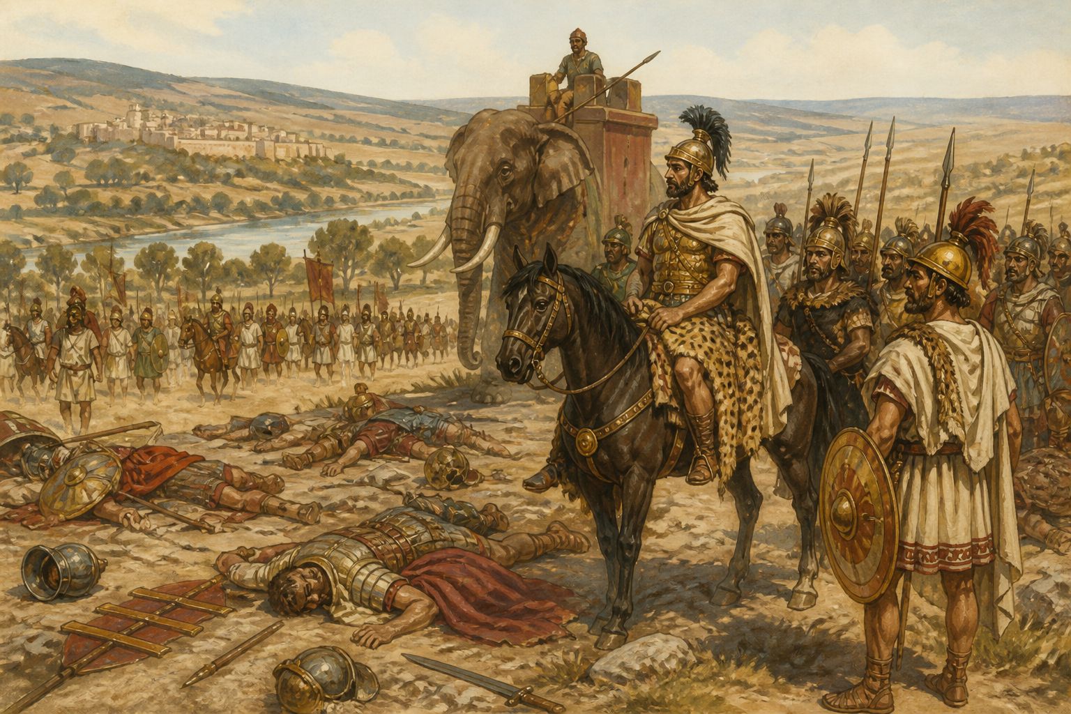 Historical reconstruction of the “Long-term significance” stage in Second Punic War