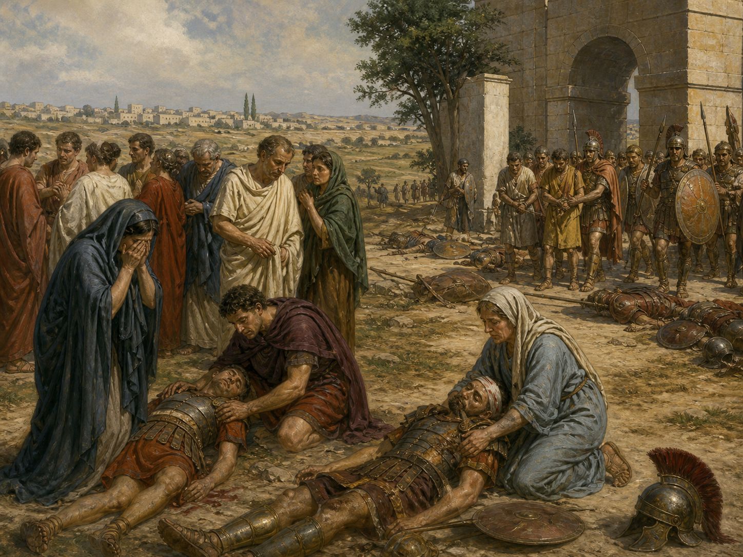 Historical reconstruction of Second Punic War's immediate aftermath: After defeat at Zama, Carthage lost territory and military autonomy, leaving Rome dominant in the western Mediterranean.