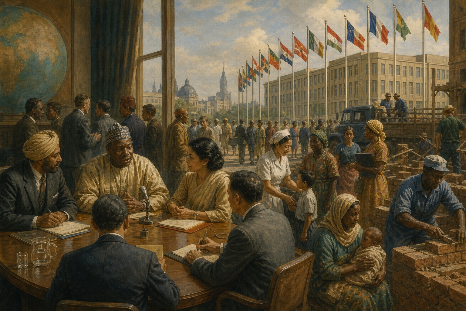 Second World War: a scene of long-term significance