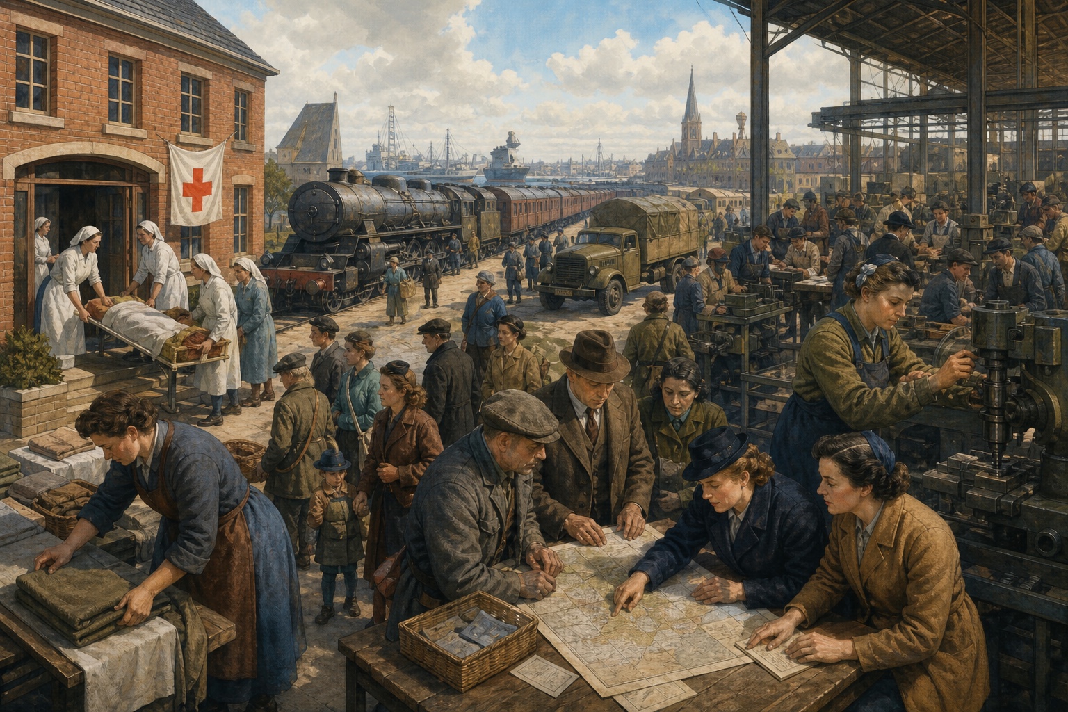 Second World War: the central event
