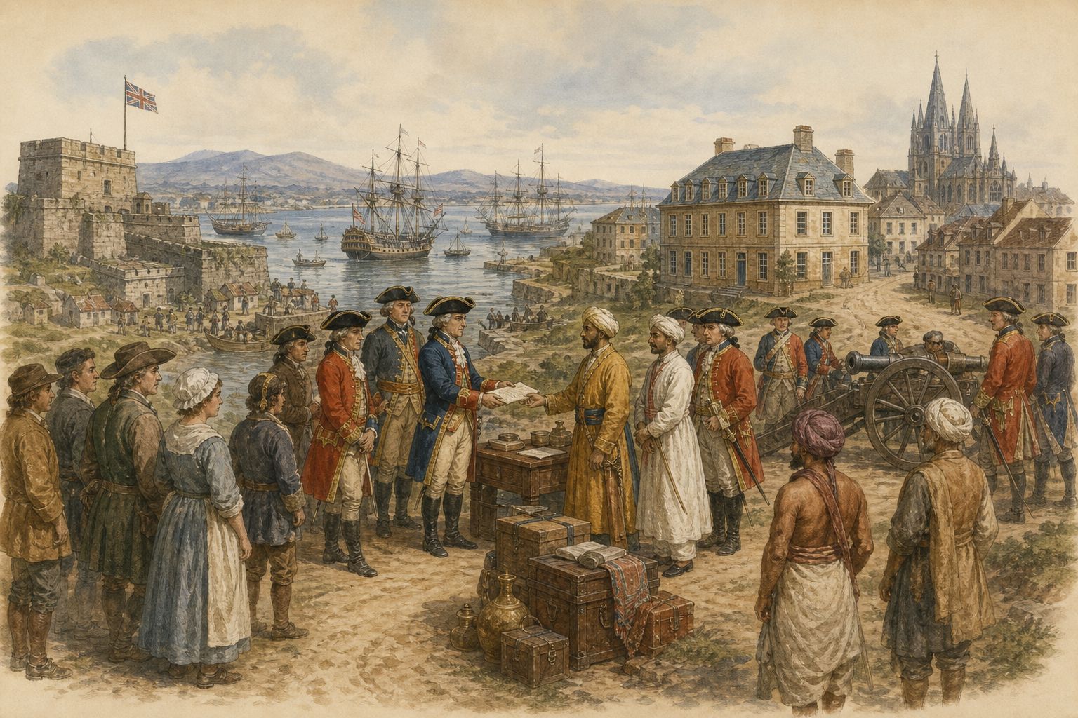 Historical reconstruction of the “Immediate aftermath” stage in Seven Years’ War