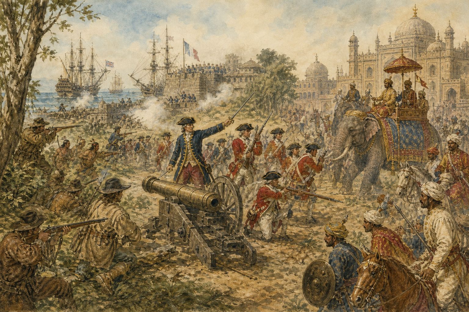 Historical reconstruction of the “Seven Years’ War” stage in Seven Years’ War