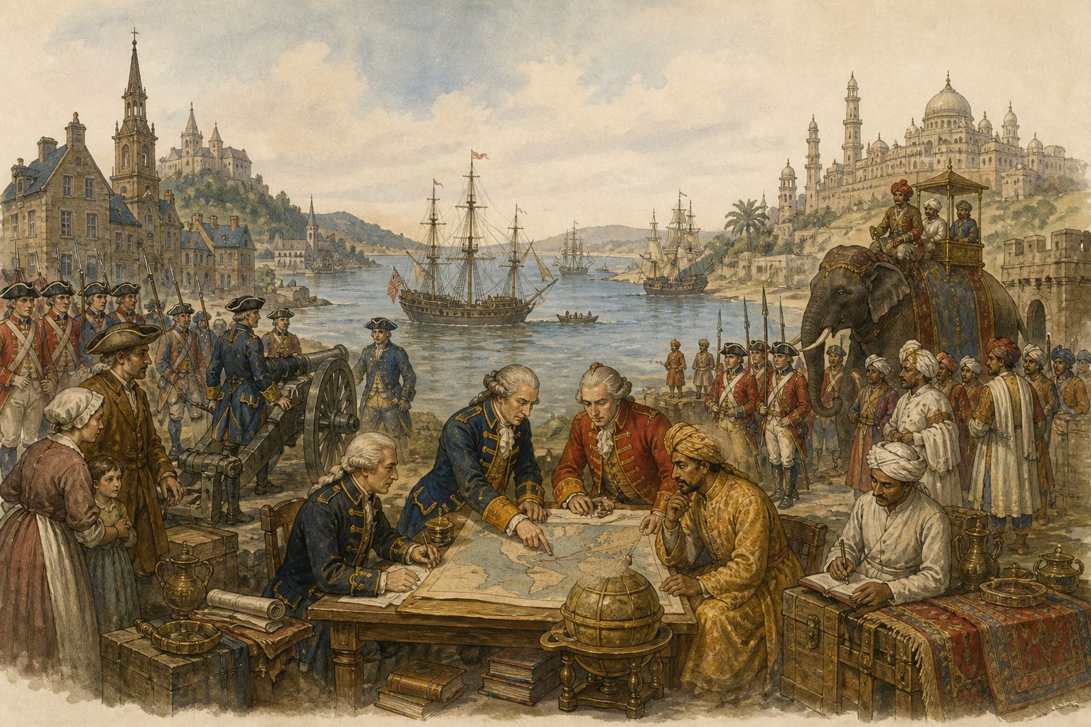 Historical reconstruction of the “Enduring consequences” stage in Seven Years’ War