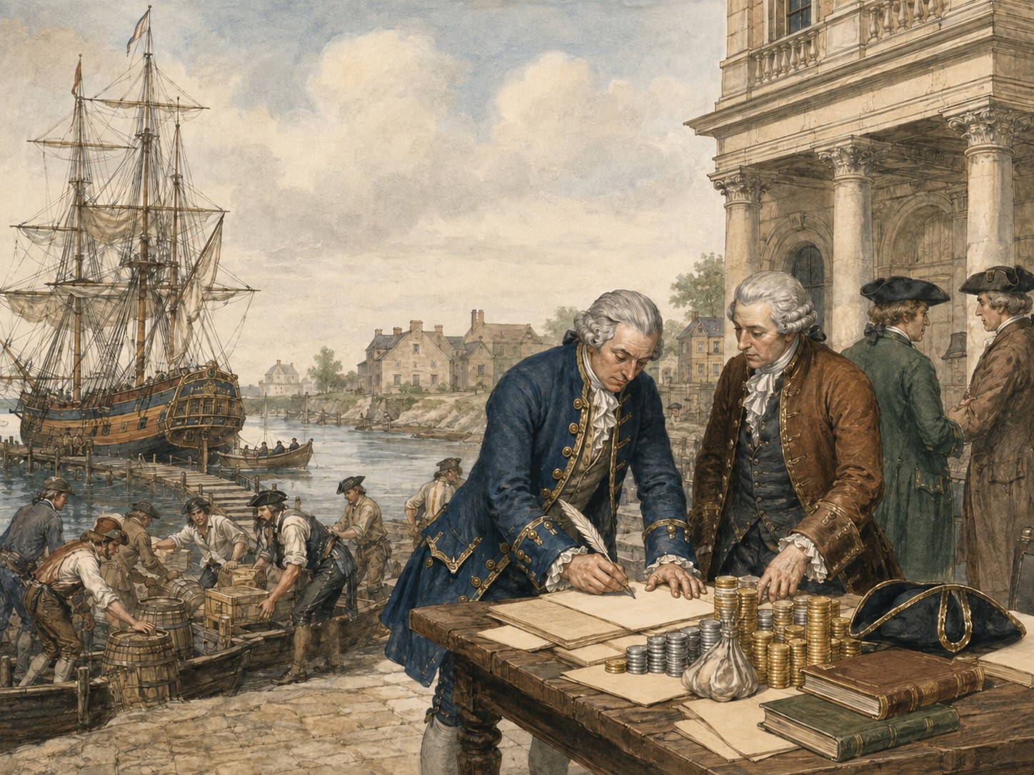 Historical reconstruction of Seven Years’ War's immediate aftermath: It altered the European balance and Britain’s overseas position, while its financial consequences shaped later Atlantic revolutions.