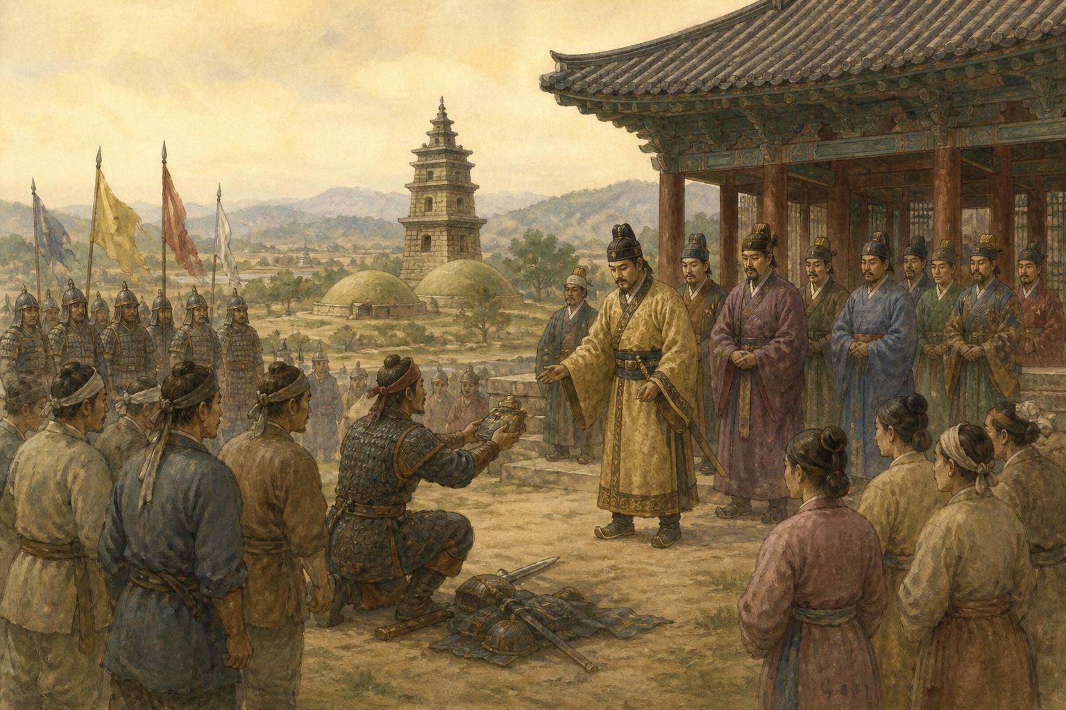 Historical reconstruction of the “Immediate aftermath” stage in Silla Unification of Korea