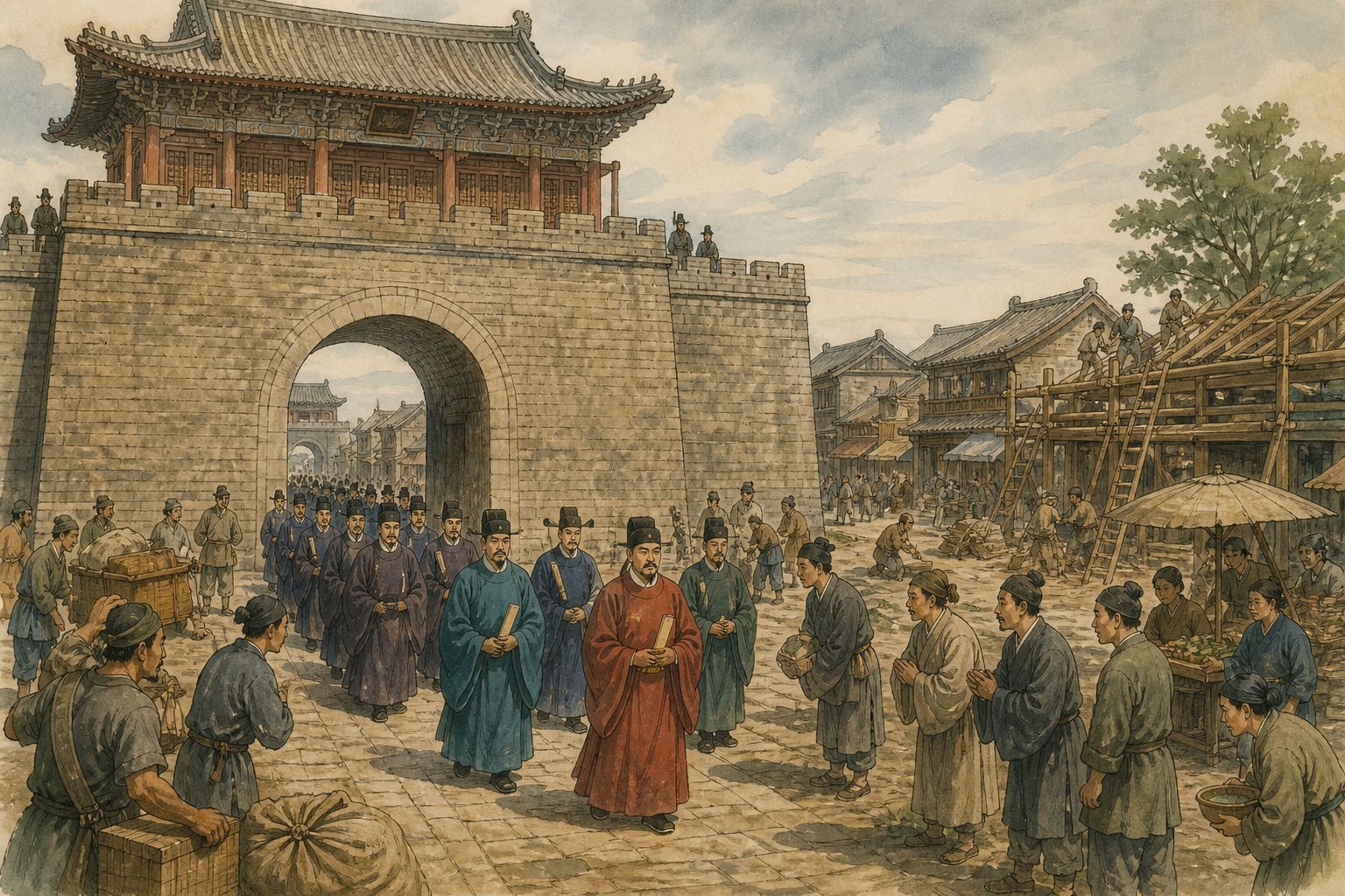 Historical reconstruction of “Northern China largely reunified” in Foundation of the Song Dynasty