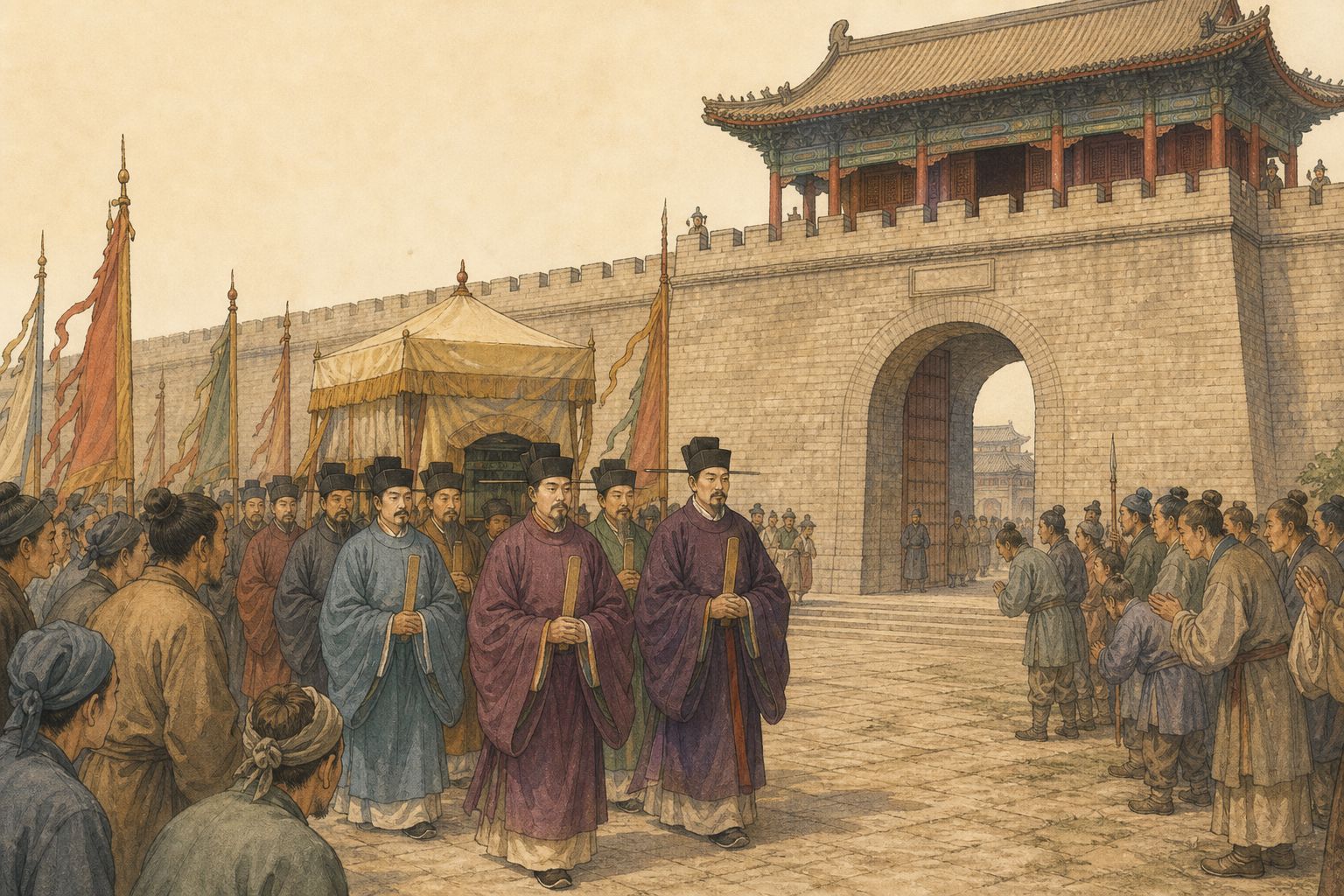 Historical reconstruction of “Zhao Kuangyin founds the Song” in Foundation of the Song Dynasty