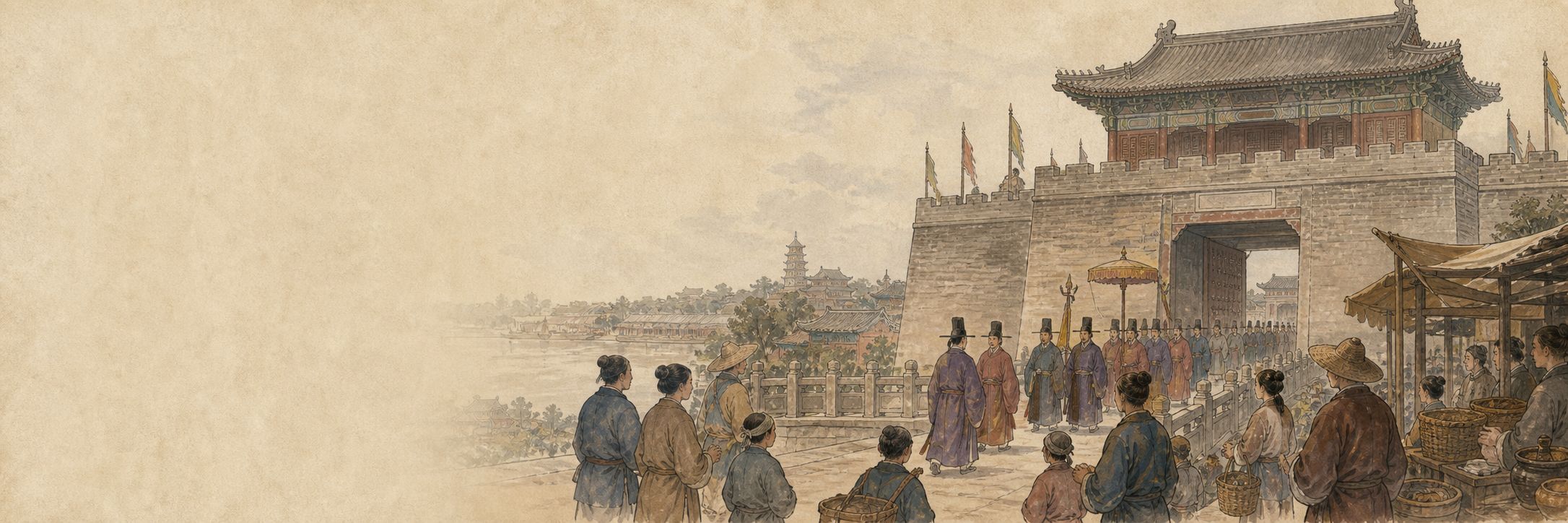 A historical reconstruction of rulers, administration, and society at Kaifeng, showing the setting of Foundation of the Song Dynasty