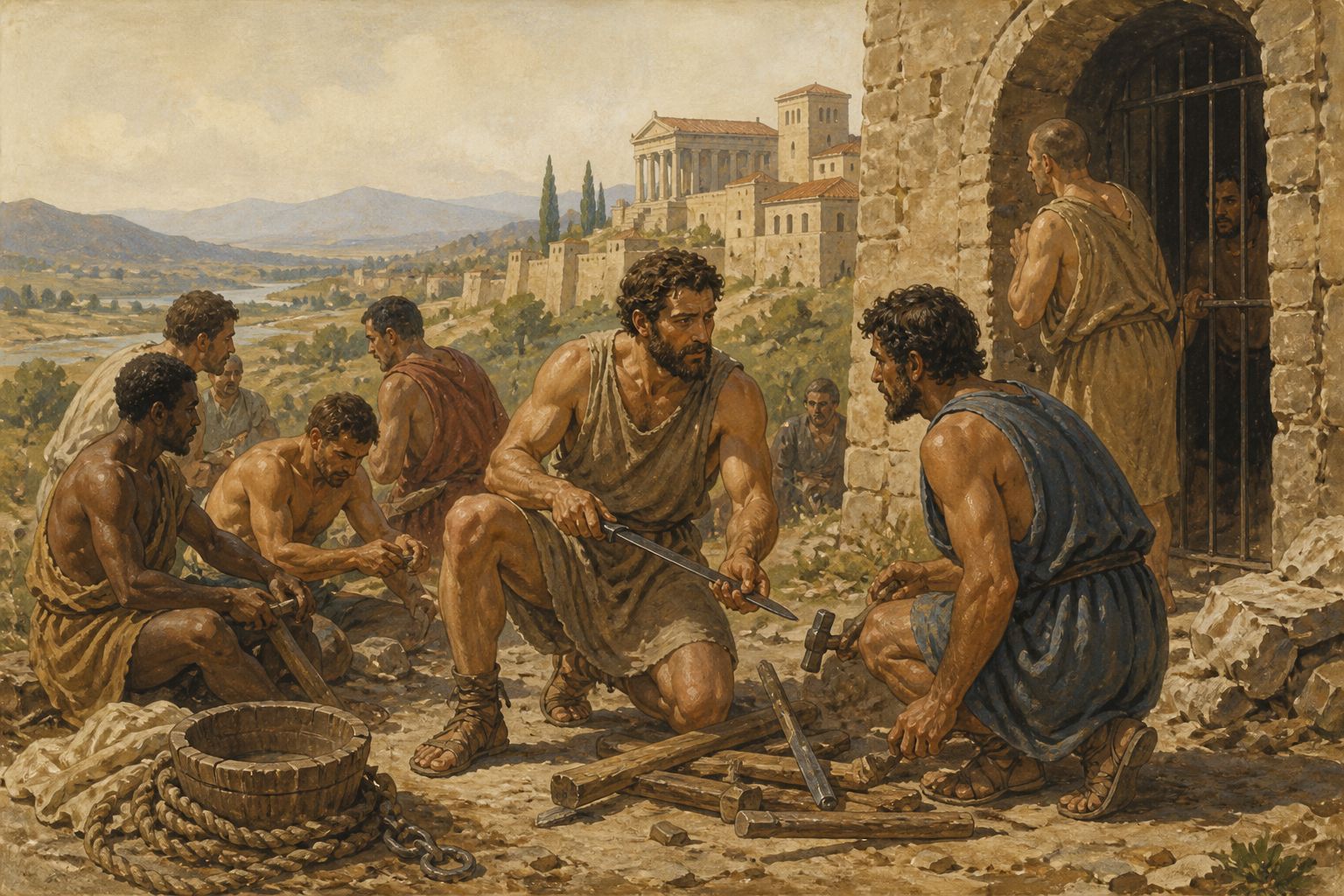 Historical reconstruction of the “Prelude” stage in Spartacus Revolt