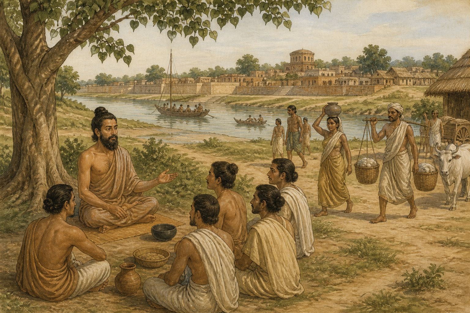 Historical reconstruction of the “Prelude” stage in Formation and Spread of Buddhism